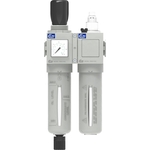 CEJN Système FRL ¼“ Modèle 651: Régulateur / Filtre 25 µm et Séparateurd'eau / Lubrificateur, R 1/4" f, Débit 1300 lt/min.