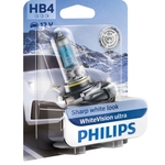 PHILIPS ampoule auto HB4 WhiteVision ultra, 9006 WVU B1, 12 V 51W P22d, Blister