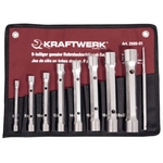 KRAFTWERK 9-teilig Rohrsteckschlüsselsatz 6 - 22 mm + Stift