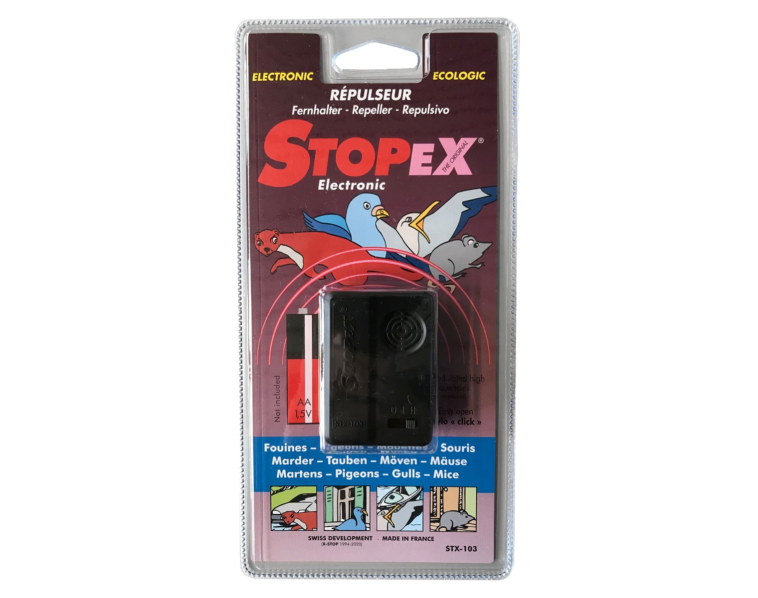 X-Stop Anti-fouine StopEx box électronique