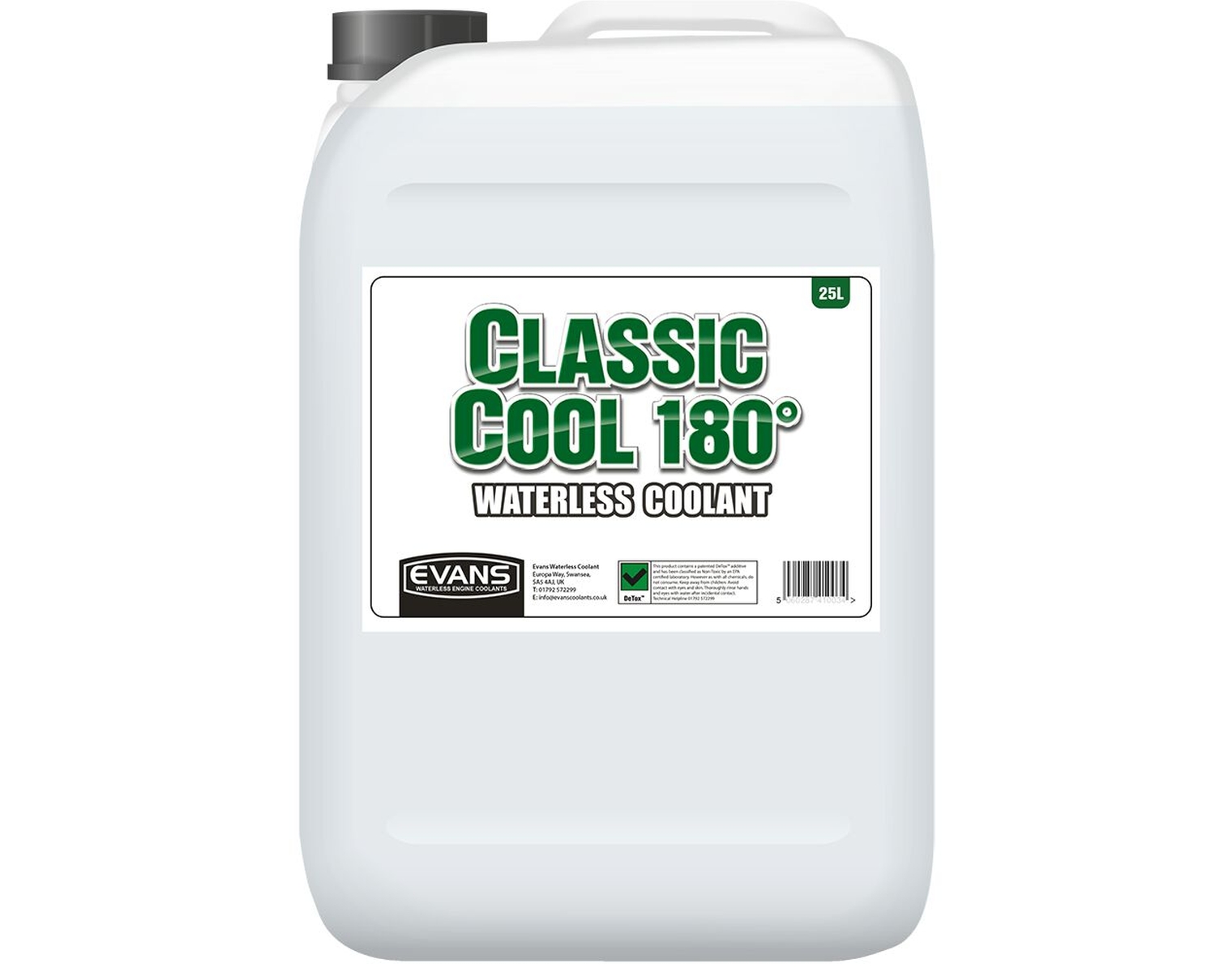 Kühlflüssigkeit Evans Auto Cool 180° - 2 Liter
