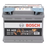 BOSCH Batterie de démarrage S5 A05 AGM 12V 560 901 068 60Ah