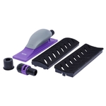 3M Hookit Purple Premium Jeu d'adaptateurs de forme ronde, 70 × 198 mm