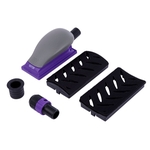 3M Hookit Purple Premium Jeu d'adaptateurs de forme ronde, 70 × 127 mm