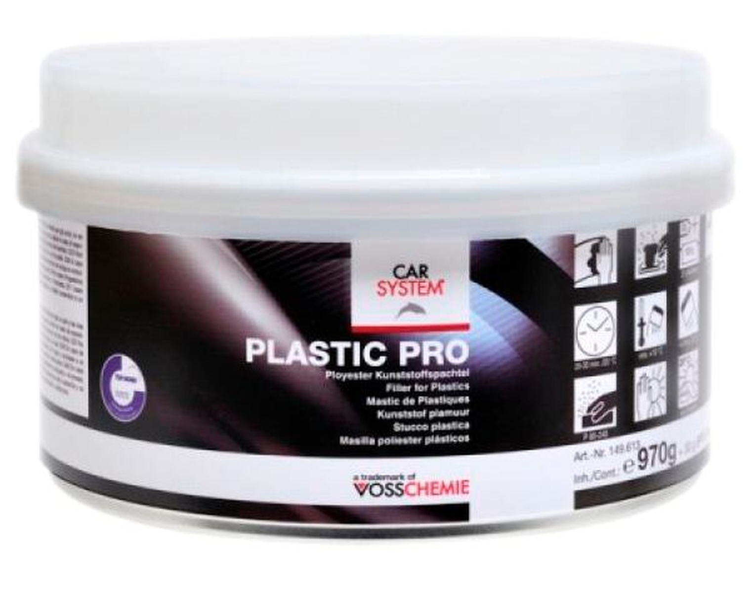Plastic Pro Kunststoffspachtel - CARSYSTEM