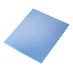 SIA 7979 siasponge flat, pad en mousse Ultrafine, bleu, 115 × 140 mm, grain 800-1000, paquet à 20 pièces