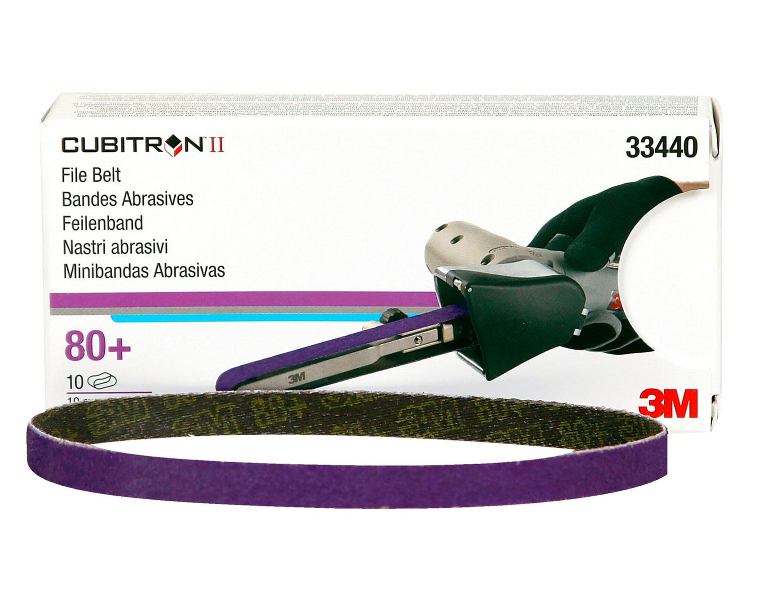 3M Cubitron II Feilenband 786F 10 330 Mm P80 Pack 10 St ck 3M Cubitron II Feilenband 786F 10 330 Mm P80 Pack 10 St ck