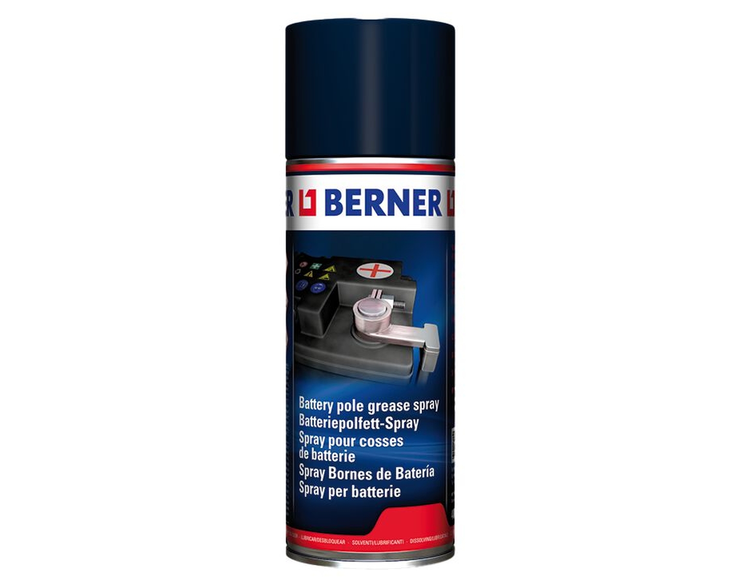 BERNER Batteriepolfett-Spray, 400 g