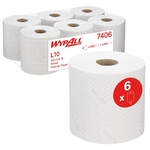 KIMBERLY-CLARK Chiffons WypAll L10, 18.5 ×38 cm, 6 rouleaux
