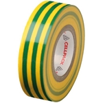 Isolierband L=10m, B=15mm, gelb/grün