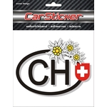 Sticker Color Small CH Edelweiss