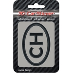 3D-Small Sticker CH nero