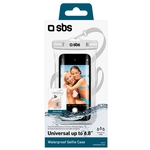 SBS Wasserdichte Selfie Hülle für Smartphones bis 6.8 Zoll