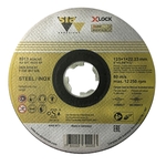 SIA 8913 siacut, disco taglio X-Lock, 125 mm × 1.0 mm × 22.2 mm, pachetto da 25 pezzi