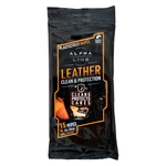 ALPHA LINE Leather Clean & Care Wipes, Pack à 15 Stück