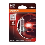OSRAM Autolampe H7 Night Breaker Silver, 64210NBS-01B