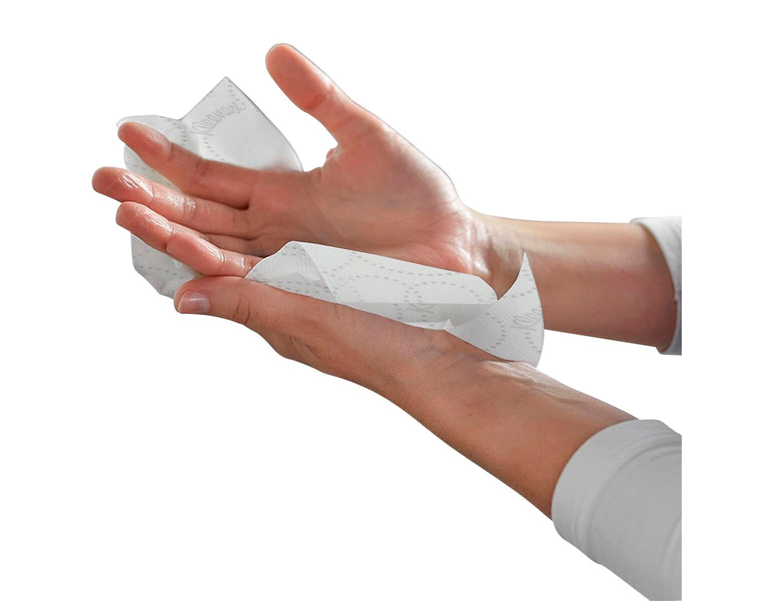 Papier Essuie-mains 8000 Feuilles - 25x23 Cm, Pliage ZZ, Pour Distributeur, Restaurants, Bureaux