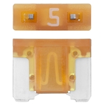 Fusible à fiche plate Mini-OTO low profile, marron clair 5 A, paquet de 50 pièces