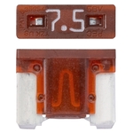 Fusible à fiche plate Mini-OTO low profile, marron 7.5 A, paquet de 50 pièces