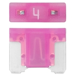 Flachstecksicherung Mini-OTO low profile, rosa 4 A, Pack à 50 Stück
