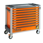 BETA Cassettiere Worker XXL, arancio, 722 pz., 2400SAXL9-O/A