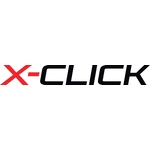 X-CLICK Rahmenloser Nummernhalter transparent, 30 × 8 cm/50 × 11 cm