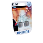 PHILIPS Autolampe 12498 B2, P21W, 12 V, 21 W, Blister