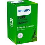 PHILIPS lampadina auto HIR2, 9012LLC1 12 V 55 W, LongerLife 3×