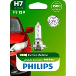 PHILIPS lampadina per fari d'auto H7 12972LLECOB, 12 V 55 W, LongLife Ecovision, blister-1