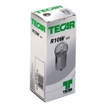 TECAR Ampoule 12V R10W lampe sphérique BA15s, paquet à 10 pièces