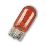 PHILIPS Autolampe 12396 NACP, W5W, 12 V, 5 W, Glassockel, amber, W2.1×9,5d, 10 Stk.