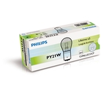PHILIPS Autolampe PY21W, 12496LLECO, amber, LongLife ECOVISION, 12 V 21 W