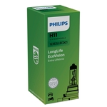 PHILIPS Autolampe H11, 12362LLECO C1, LongLife Ecovision, 12 V, 55 W, PGJ19-2
