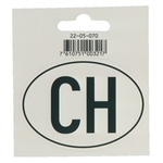 Hoheitszeichen «CH» für Motorräder, 75 × 55 mm