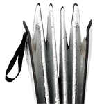 Parasole Thermoschutz in alluminio, 85 x 140 cm, con un panno, inverno + estate