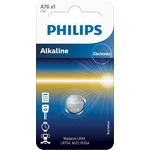 PHILIPS Knopfzelle Alkaline, A76 / LR44, 1.5 V, Blister-1