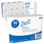 KIMBERLY-CLARK Scott CONTROL Toilettenpapier 8518, 3-lagig, weiss, 36 Rollen