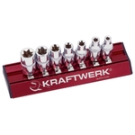 KRAFTWERK set di 7 chiavi combinate MAGALU E-TX 1/4 120099