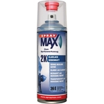 SprayMax 2K-Vernis transparent brillant, 680061, spray de 400ml