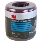 3M Scotch-Brite MX-SR Multi-Flex, Ultrafine, gris, 200 mm × 100 mm, 1 rouleau