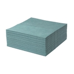 Polystar - Serviettes d'essuyage, bleu, polypropylène, carton de 420 pièces (ca. 40 × 42 cm)