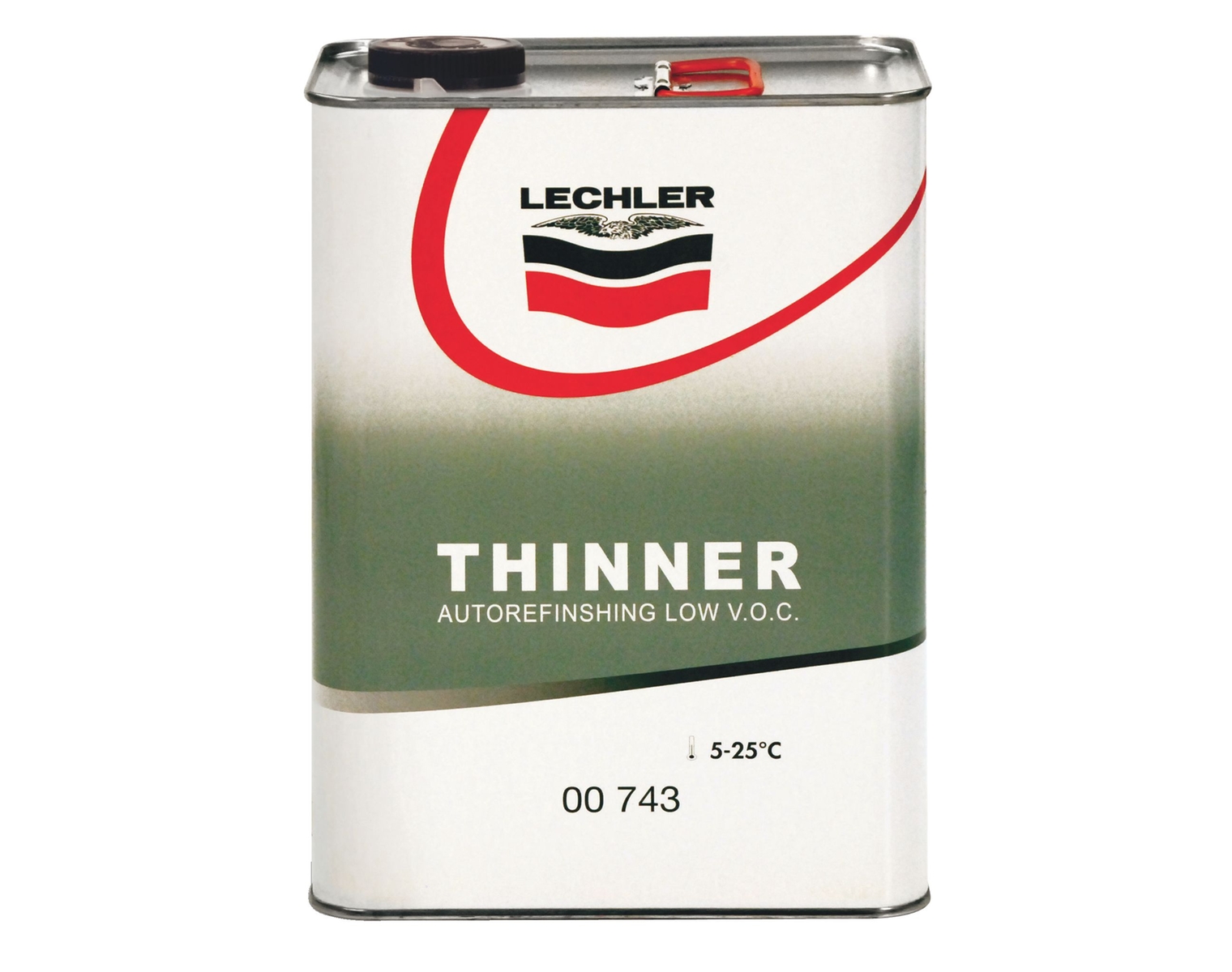 Lechler Diluente Refinish Low V.O.C., 00743, 5 litri