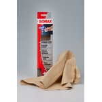 SONAX Chiffon entretien auto / peau de chamois Premium, 31 x 45 cm, 1 pièce