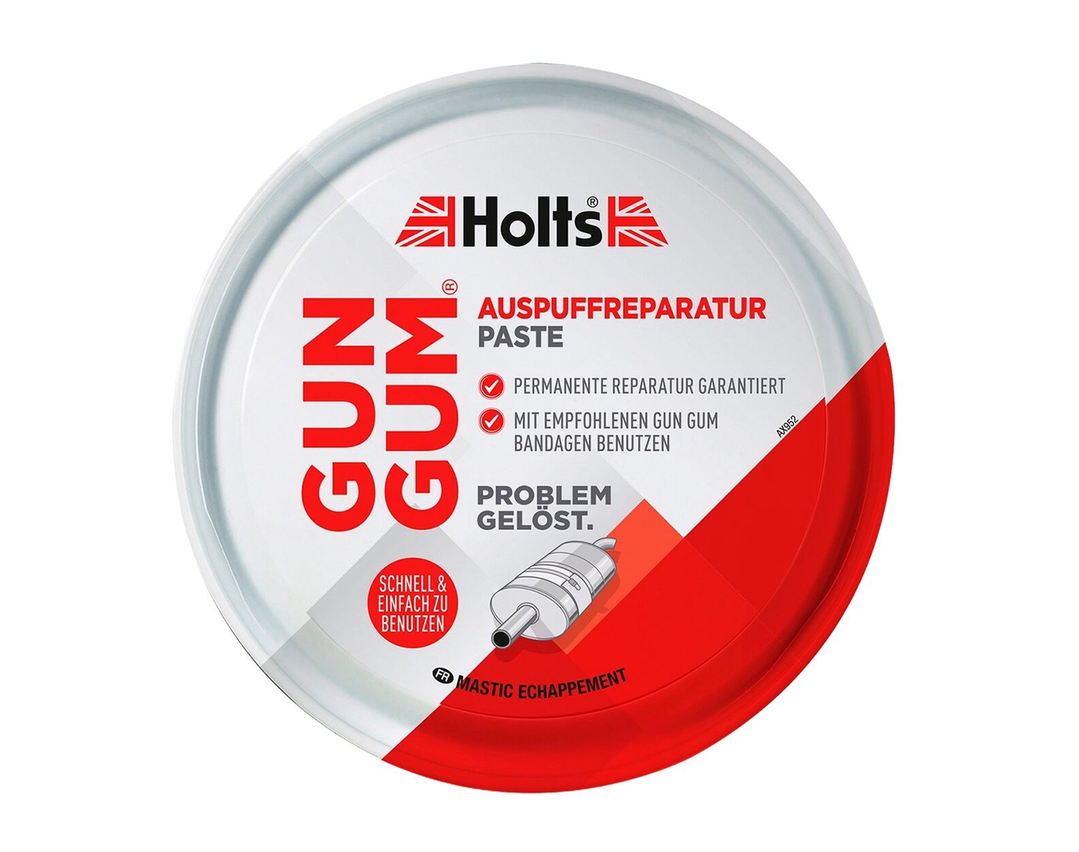 HOLTS Auspuffreparaturpaste Gun Gum, Büchse à 200 g