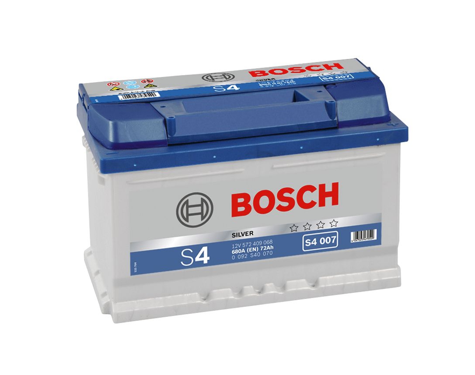 Bosch Starter-Batterie 12V 572 409 068 72Ah, S4 007 T6