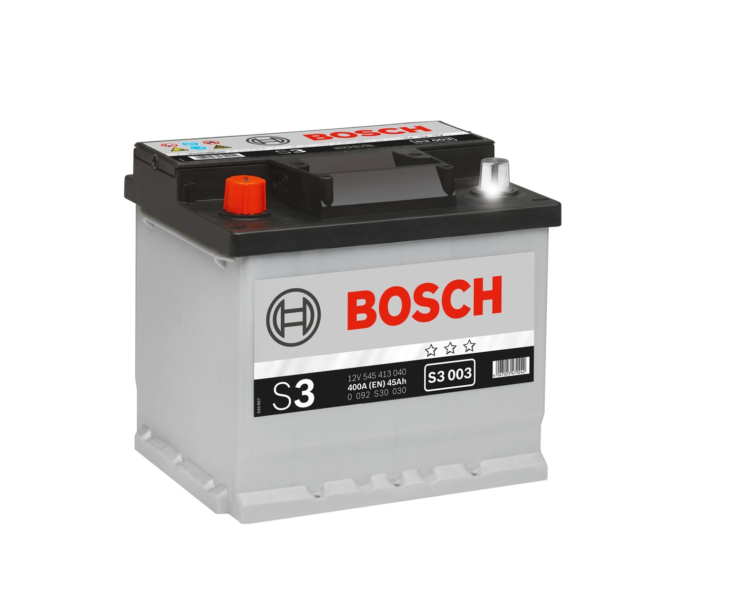 Bosch Starter-Batterie 12V 545 413 040 45Ah, S3 003 H4R
