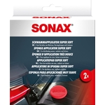 SONAX SchwammApplikator -Super Soft-, Pack à 2 Stück