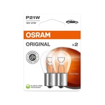 OSRAM Feu rouge arrière 12 V 21W 7506-2BL, Blister