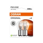 OSRAM Lampadina freno 12 V 21/5 W, 7528-2BL, blister