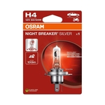 OSRAM Ampoule auto H4 Night Breaker Silver, 64193NBS-1BL